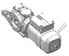 SA47/T DRS71S4BE05HR/2W мотор-редуктор
