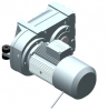 FA107/G DV160L4/BM/HR/TH из 01.1214780001.0001.07 мотор-редуктор SEW