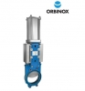 Задвижка 16" ORBINOX WAFER STYLE KNIFE GATE VALVE STAINLESS STEEL MODEL EX