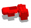 Мотор-редуктор FA57 DR80K4/MNG 01.3211375001.0007.01