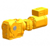 KA87 R57 DRE132S4/MM40/MO/TH Мотор-редуктор