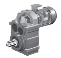 Косозубые цилидрические мотор-редукторы серии DF Dual system