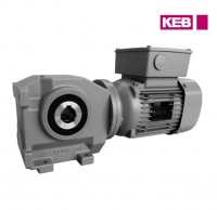 Цилиндрическо-червячный мотор-редуктор S32C DM100LB4 KEB