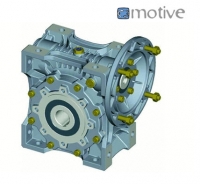 Мотор-редуктор BOX090 i:60 Dout 35 Dm24 DEL 90S-6 kW0,75 230/400 В5 MOTIVE