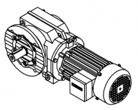CF49-LE71YMS4P Моторредуктор