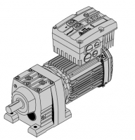 Мотор-редуктор R77 R37 DRS71S4, 46.4617517201.0001.14 Sew-Eurodrive
