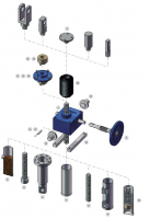 Винтовые домкраты с трапецеидальным винтом Unimec