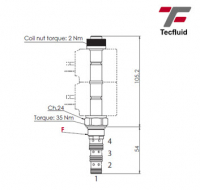 EC-08-43-02 клапан соленоидный TECFLUID S.R.L.