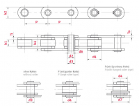 Ibf2d2321b981 Конвейерная цепь с полыми штифтами ZC60 ELITE iwis 