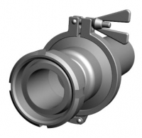 922201501300 VACUUM VAL.VERTIC SPRING DN150 304 POL. EPDM M&S Armaturen