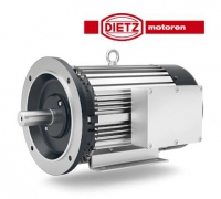 Двигатели серий (F) DR / (F) DP с воздушным охлаждением Dietz motoren